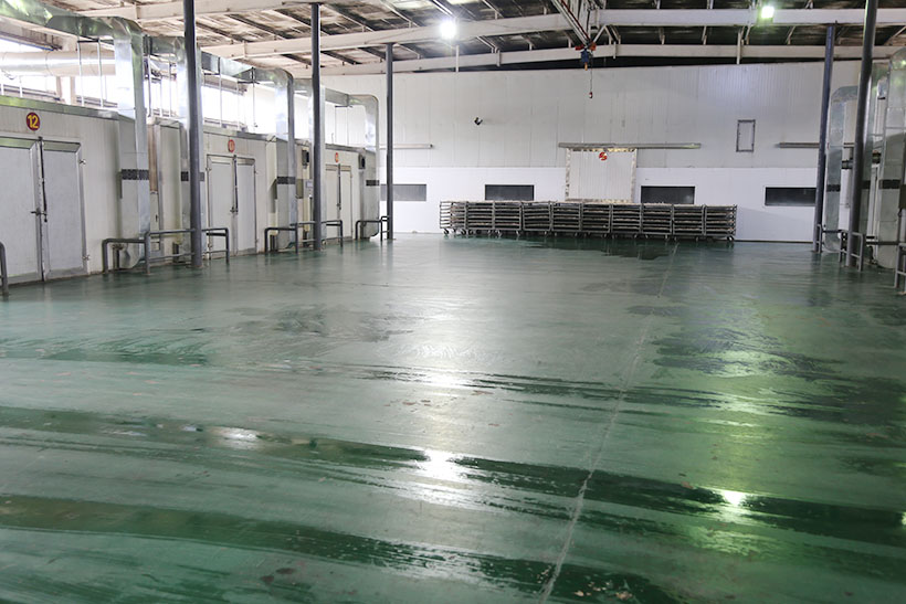 藥材烘干車(chē)間